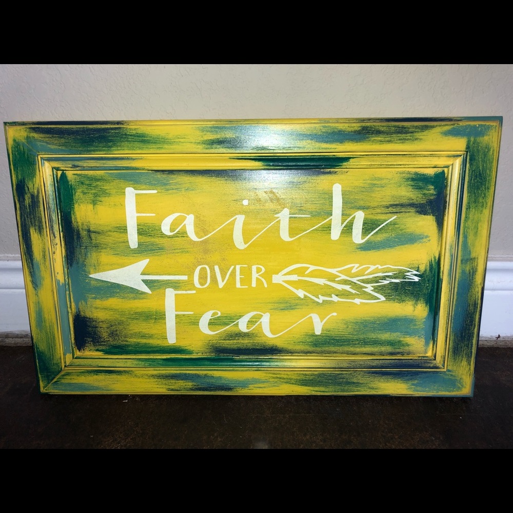 Homemade decor signs